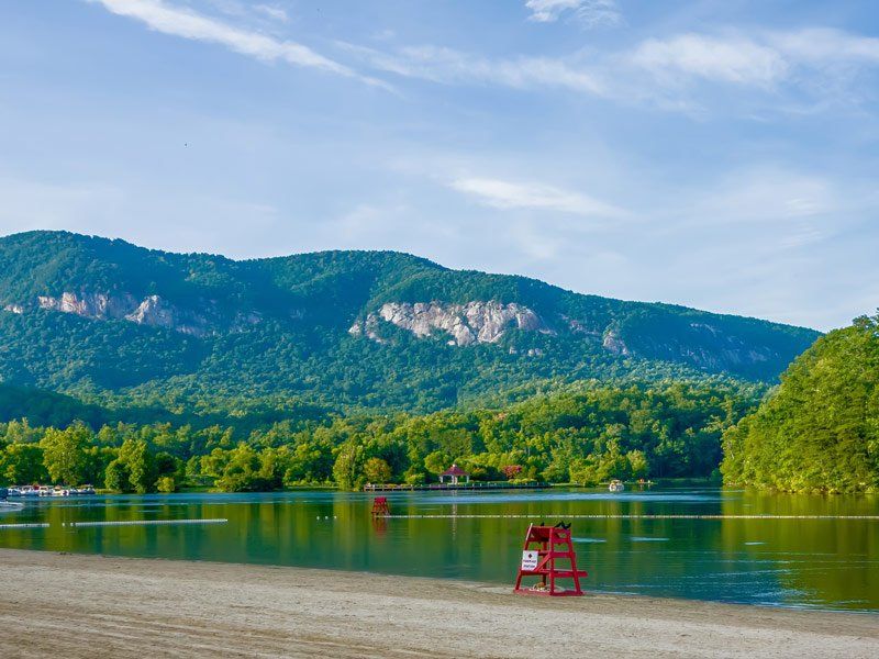 Beach at Lake Lure & Water Park Lake Lure, NC